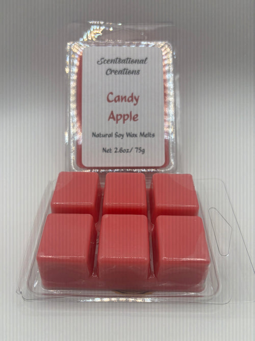 CANDY APPLE SOY CANDLES & WAX MELTS