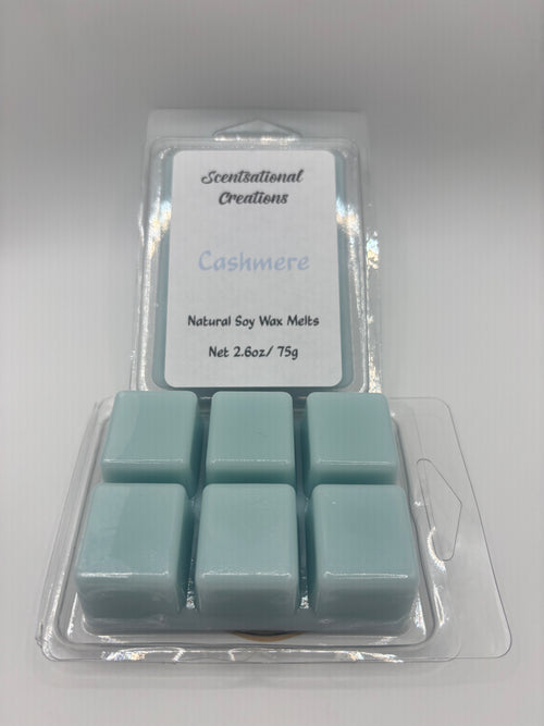 CASHMERE SOY CANDLES & WAX MELTS